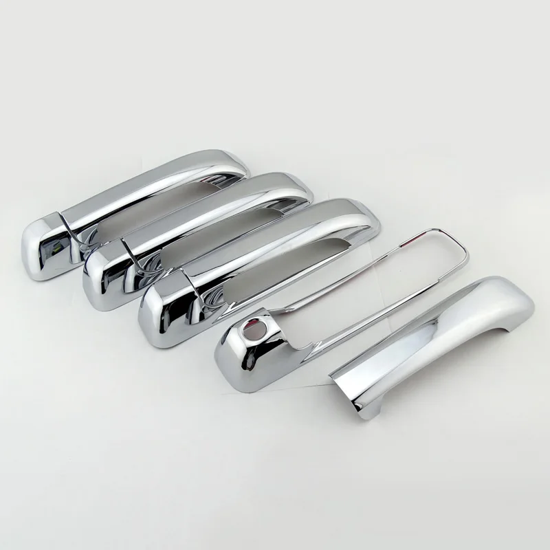 Chrome Door Handle Cover Trim for Jeep Grand Cherokee/Commander/SRT/Dodge Ram 1500/2500/3500 Auto Body Kits Exterior Accessories