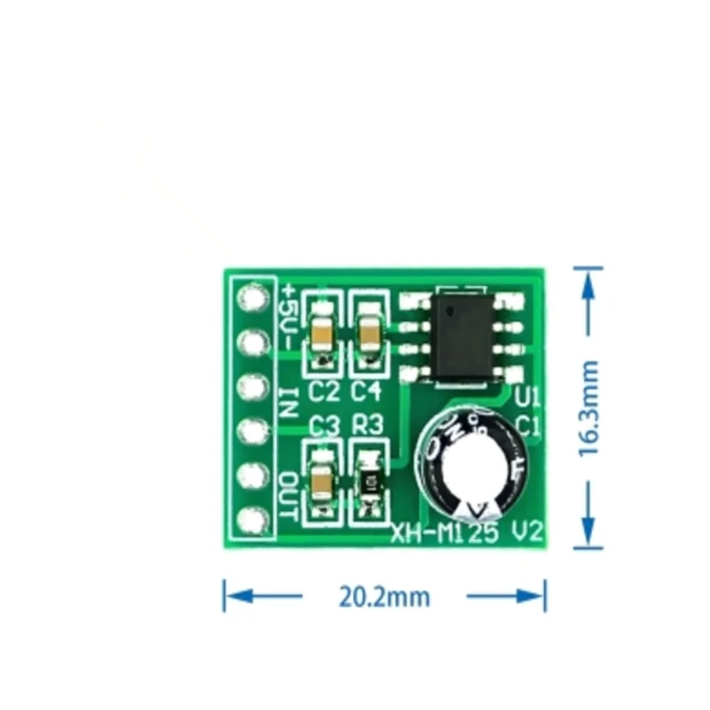 XH-M125 opera усилитель проигрывателя XPT8871 мощность одного канала Плата усилителя, Плата усилителя мощности литиевой батареи 6 Вт