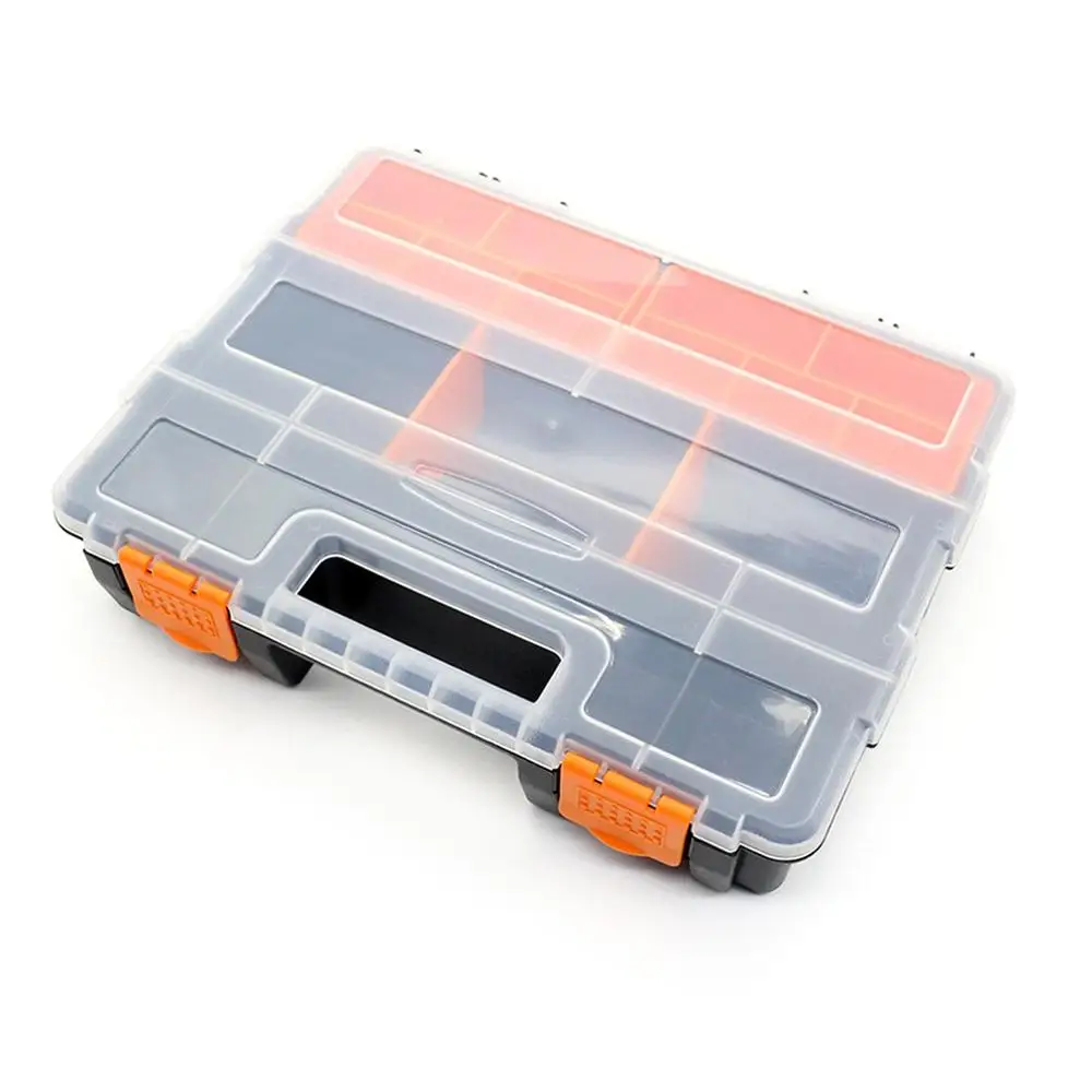 Large Toolbox Household Maintenance Electrician Tool Box Multifunctional ABS Hardware Car Repair Anti-fall Box