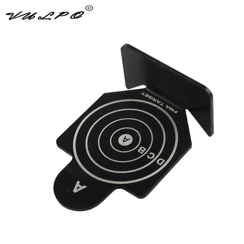 VULPO 6 Pcs/Pack Tactical Airsoft Shooting Metal Target Set Shooting Target Practice Accessories