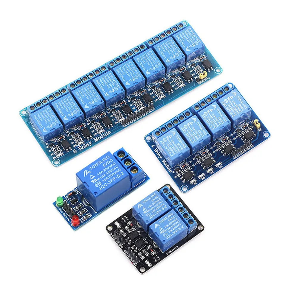 5V Relay 1 2 4 8-Channel Modul Relay Output Relay 1 2 4 8-Channel Modul Relay