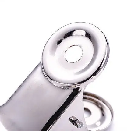 Trombones Ronds en Acier Inoxydable de 19mm, 6 Pièces/Sac, Universel, en Fer, 9526