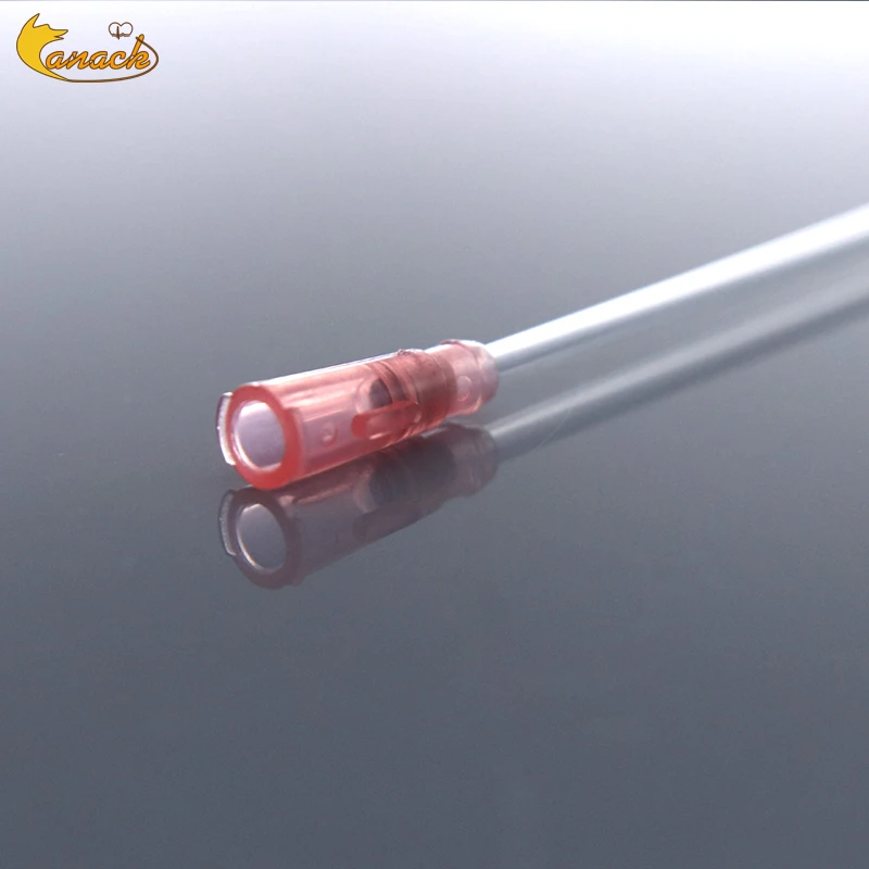 Canack Animal Veterinary  PVC Dog Catheter 2.6mm  side open 10pcs