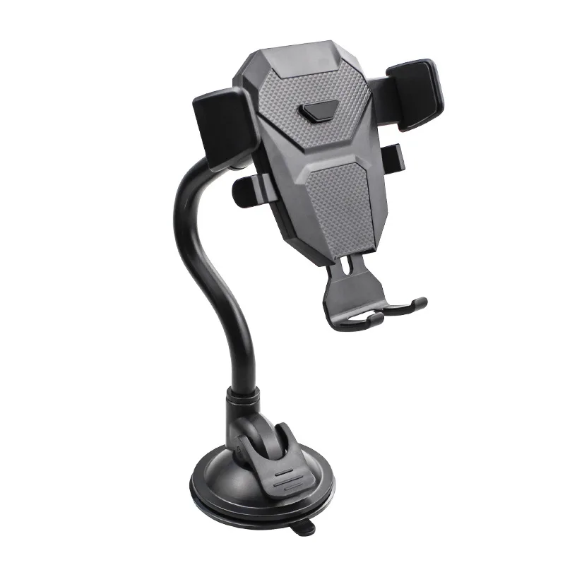 Windshield Phone Car Mount Bracket Holder Universal Locking Suction Mount Flexible to Any Angle for Mobile Phone Dropshipping