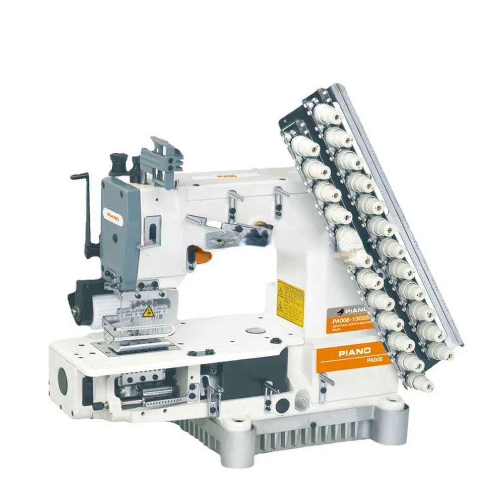 PA008-13032P Multi Needle Decorative Sewing Machine Chain Stitch Machine Free Spare Parts Drop Feed Flat-bed 1 YEAR Mexico