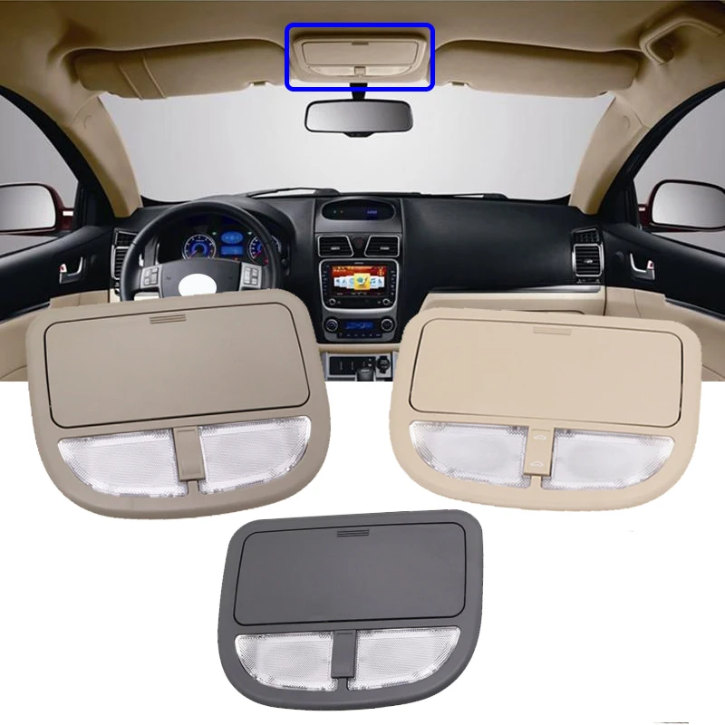 

Roavia для Geely Emgrand EC7 EC715 EC718 Emgrand 7 2014-2017 автоматический внутренний купольный светильник на крыше, светильник для чтения, лампа для чтения в сборе