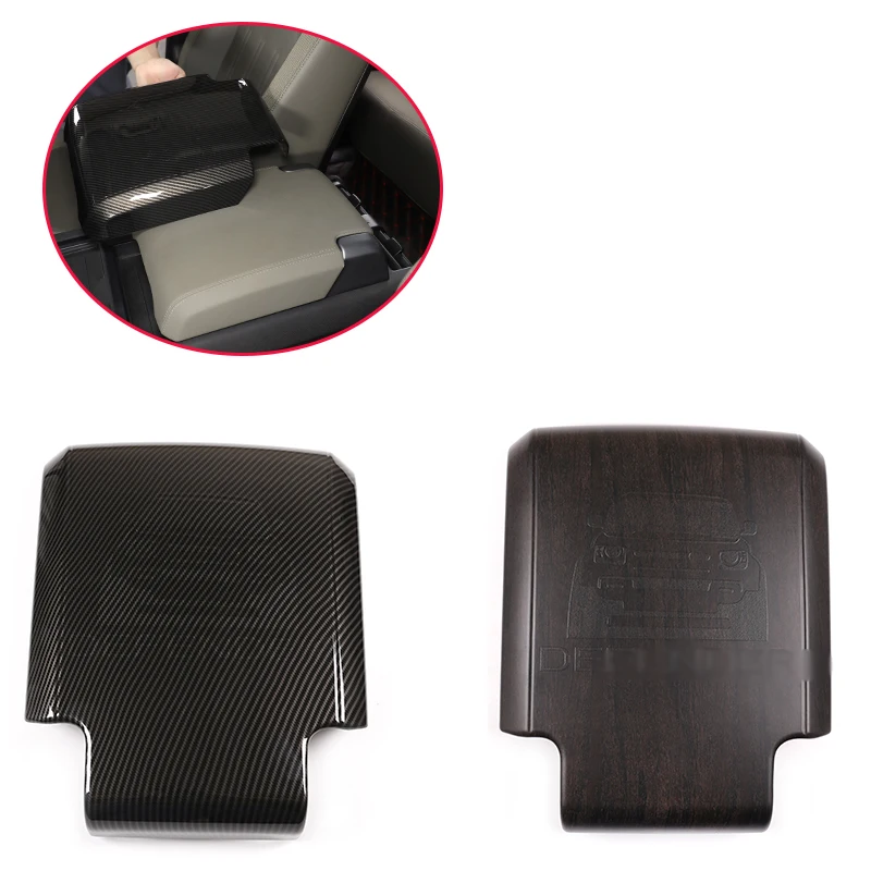 

For Land Rover Defender 90 110 2020-22 Car Stowing Tidying Armrest Box Protective Stickers Covers Trim Auto Interior Accessories