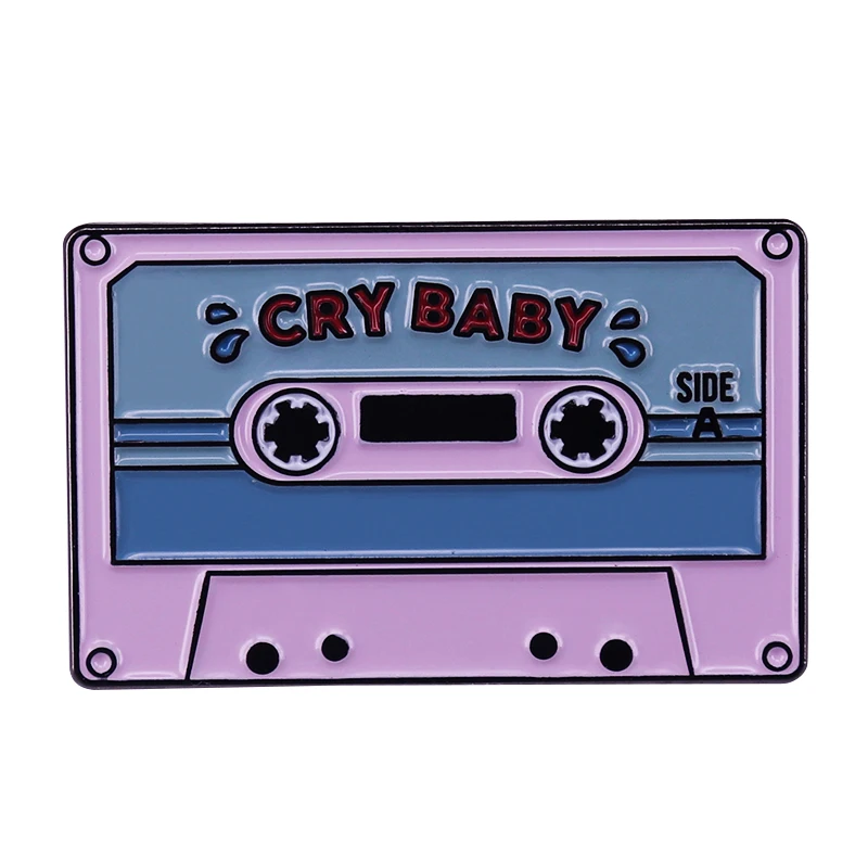 Cry Baby Cassette Badge