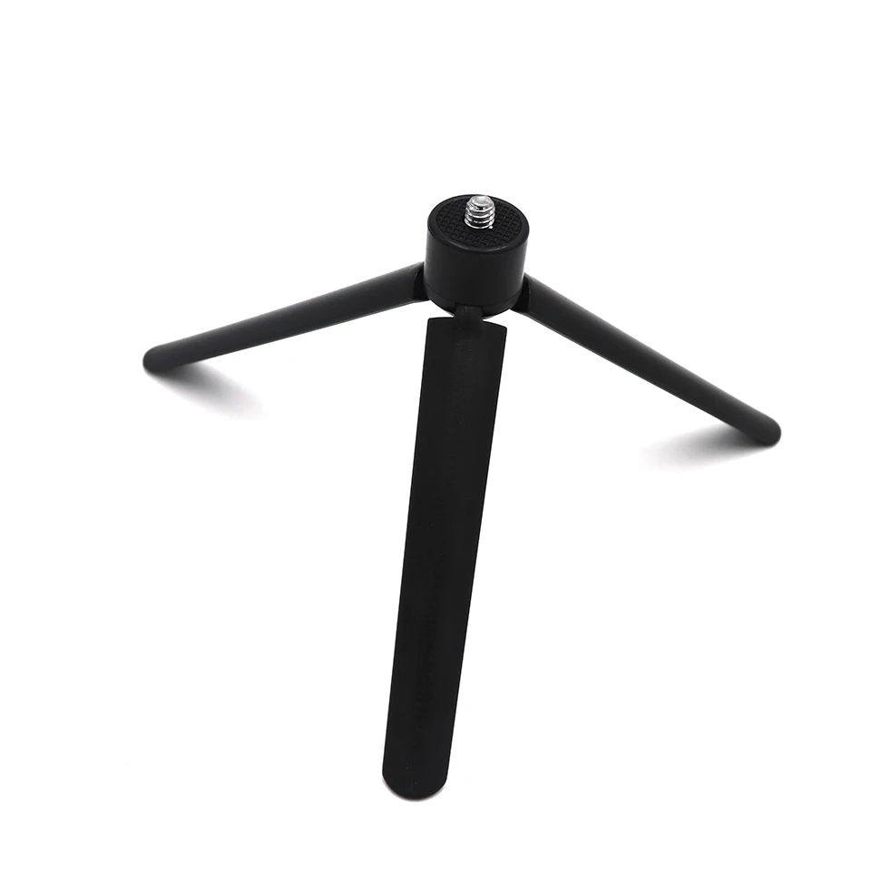 Universal Mini Tripod Black Plastic Phone Tripod Mount Adapter Cellphone Clipper Stand Camera Holder camera stand