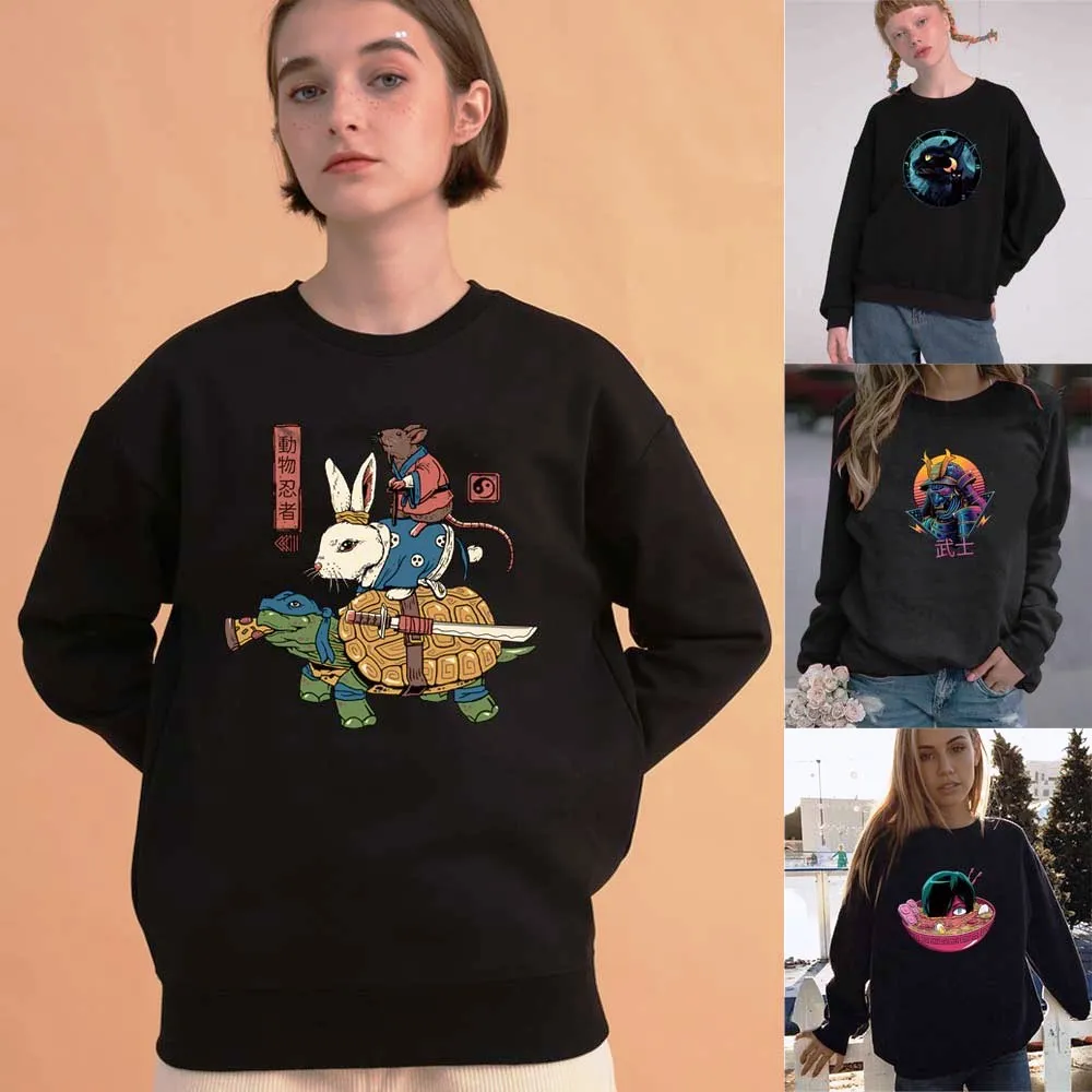 De gran tamaño sudadera manga larga Top mujer ropa jersey con capucha para mujeres de chándal de las mujeres Harajuku ropa jerseys