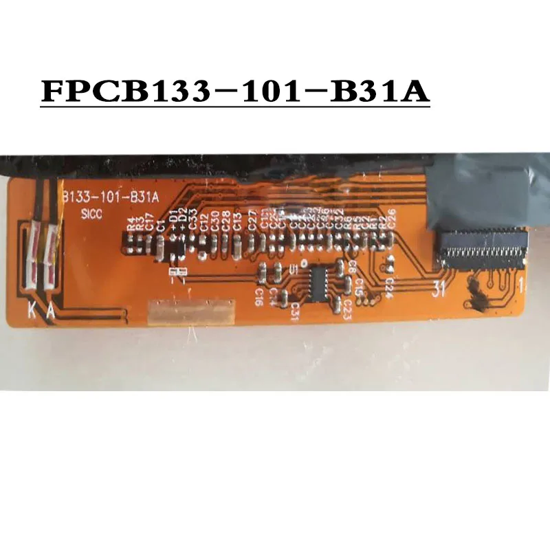 

10.1 inch 31PIN FPCB133-101-B31A lcd display screen matrix For TABLET Screen