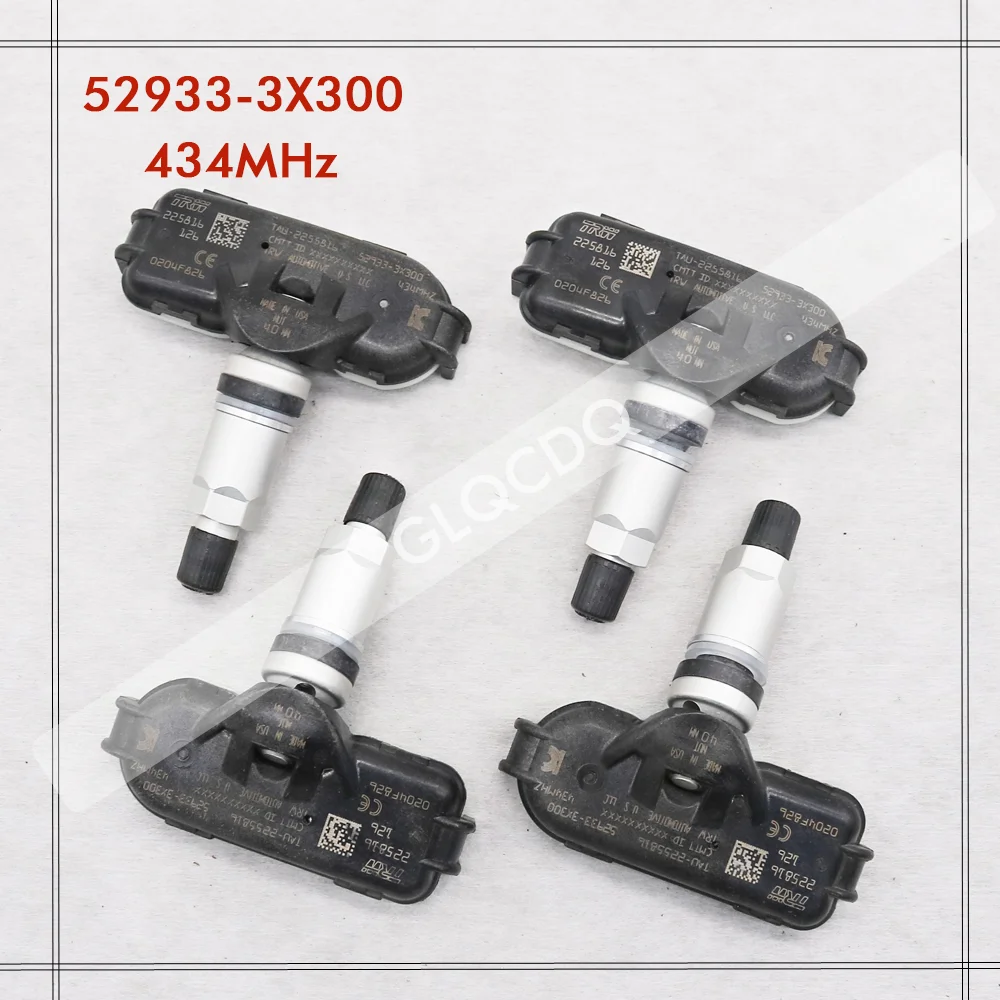 FOR 2011 2012 2013 2014 2015 2016 2017 KIA RIO (UB) TPMS 433MHz TIRE PRESSURE SENSOR KIA TPMS SENSOR 52933-3X300 52933-3X305