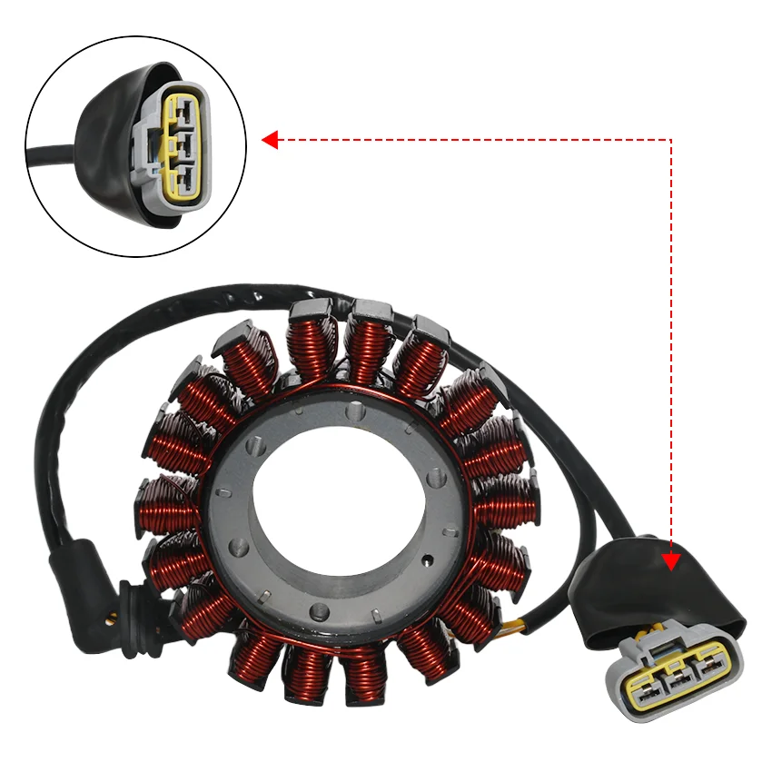 Motorcycle Magneto Stator Coil For Honda CB500 CB500F CB500X CBR400 CBR400R CBR500 CBR500R ABS 2019 2020 2021  OEM：31120-MKP-D01