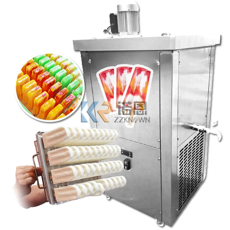 

Stainless Steel Commercial Popsicle Making Machine with 1 Mould for Sales Ice Lolly Machine with Different Mold