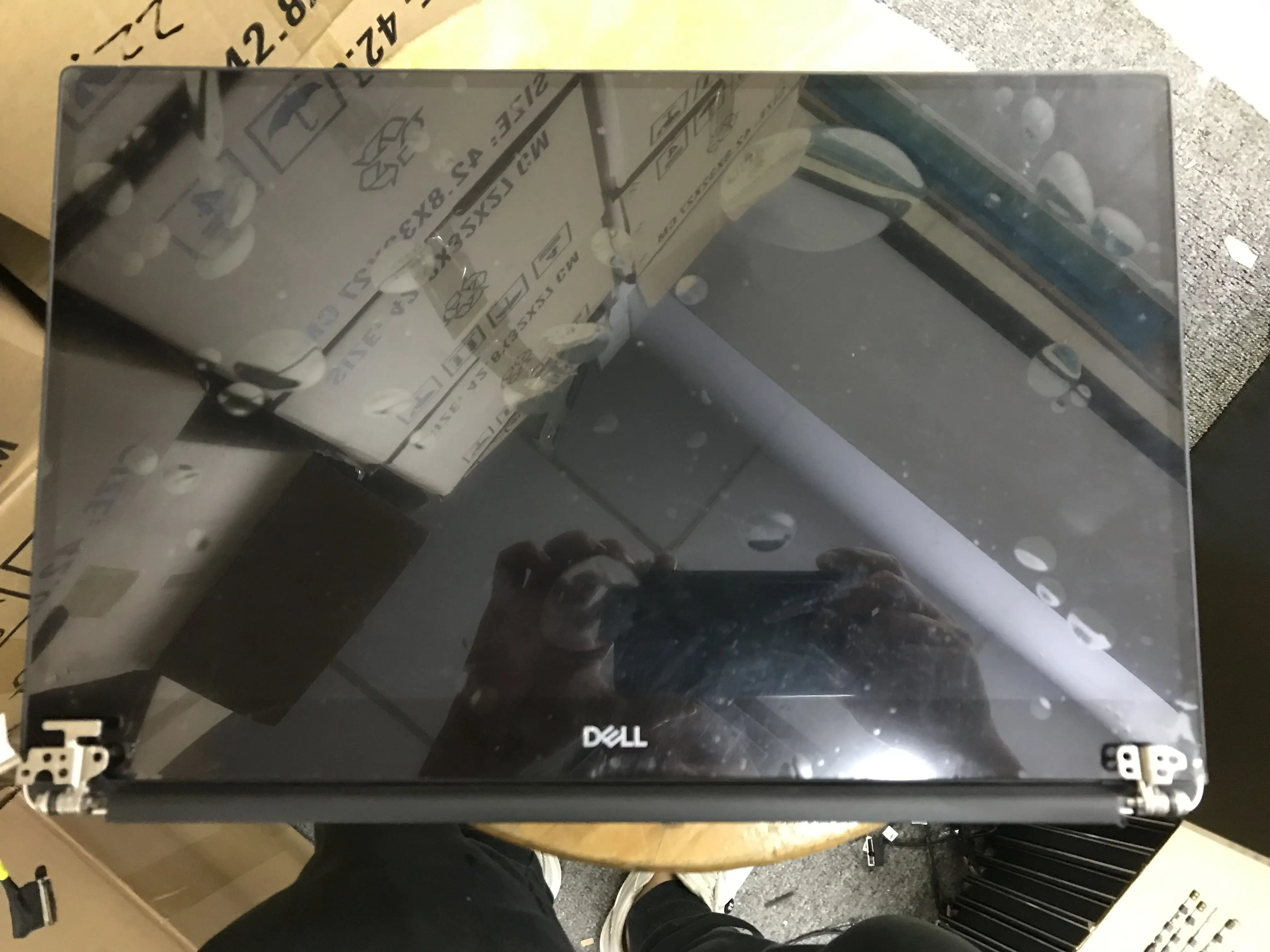 Imagem -02 - para Dell Xps 15 9570 9570 3840*2160 4k Tela de Toque Uhd ou 1920*1080 Fhd Não-toque Led Digitize Display Lcd Case de Montagem da Tela