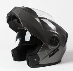 Casco Modular de doble lente Para motocicleta de carreras, protector de cara completa Para Motocross, DOT ABS, 2020