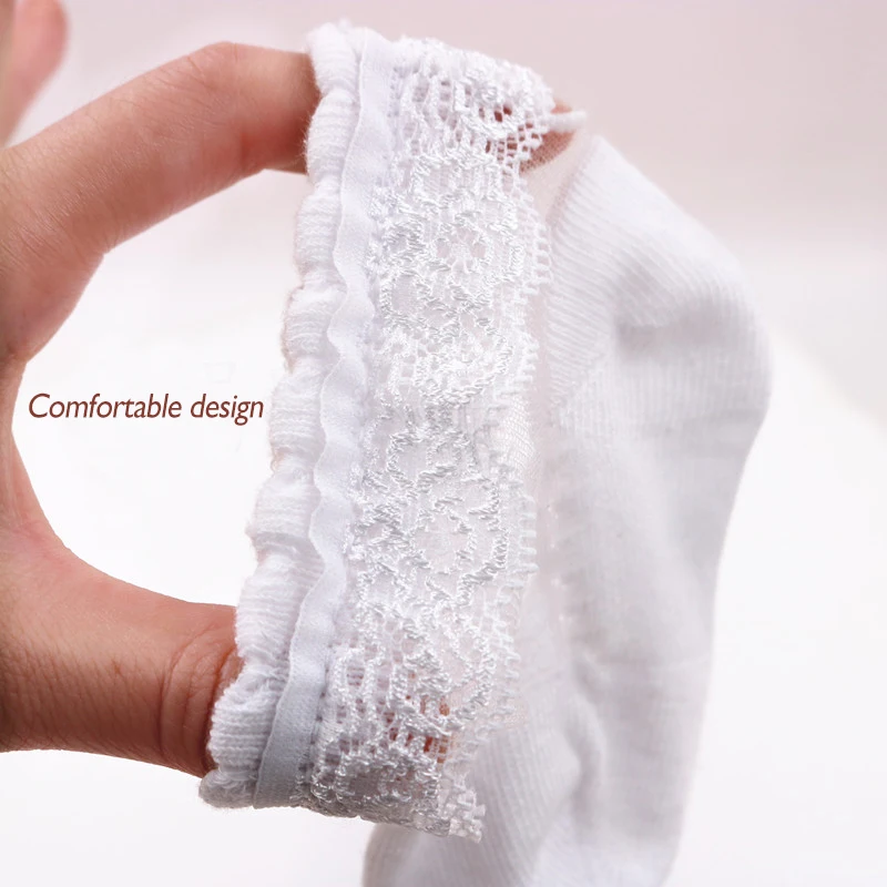 Summer Girl Socks Cute Lace Flower Mesh Newborn Baby Socks Cotton Baby Girl Bowknot Socks Anti Slip Socks