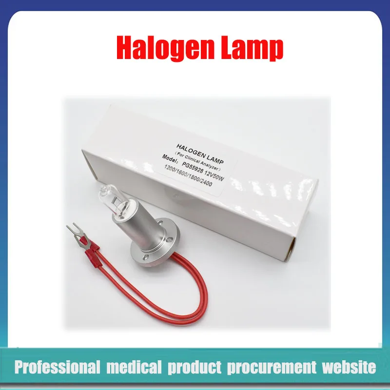 

Compatible SYSMEX Halogen Lamp JCA-BM6010/C Advia 1200 1650 2400 Biochemical Analyzer Bulb PG55928 12V 50W