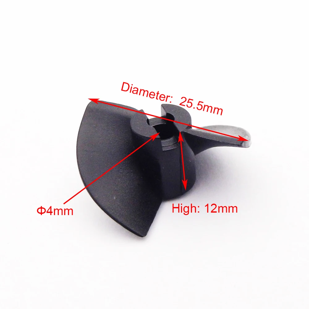 1PC Boat Model Jet Pump Nylon Propeller 26mm Turbo Water Thruster Prop for RC Jet Drive Boat