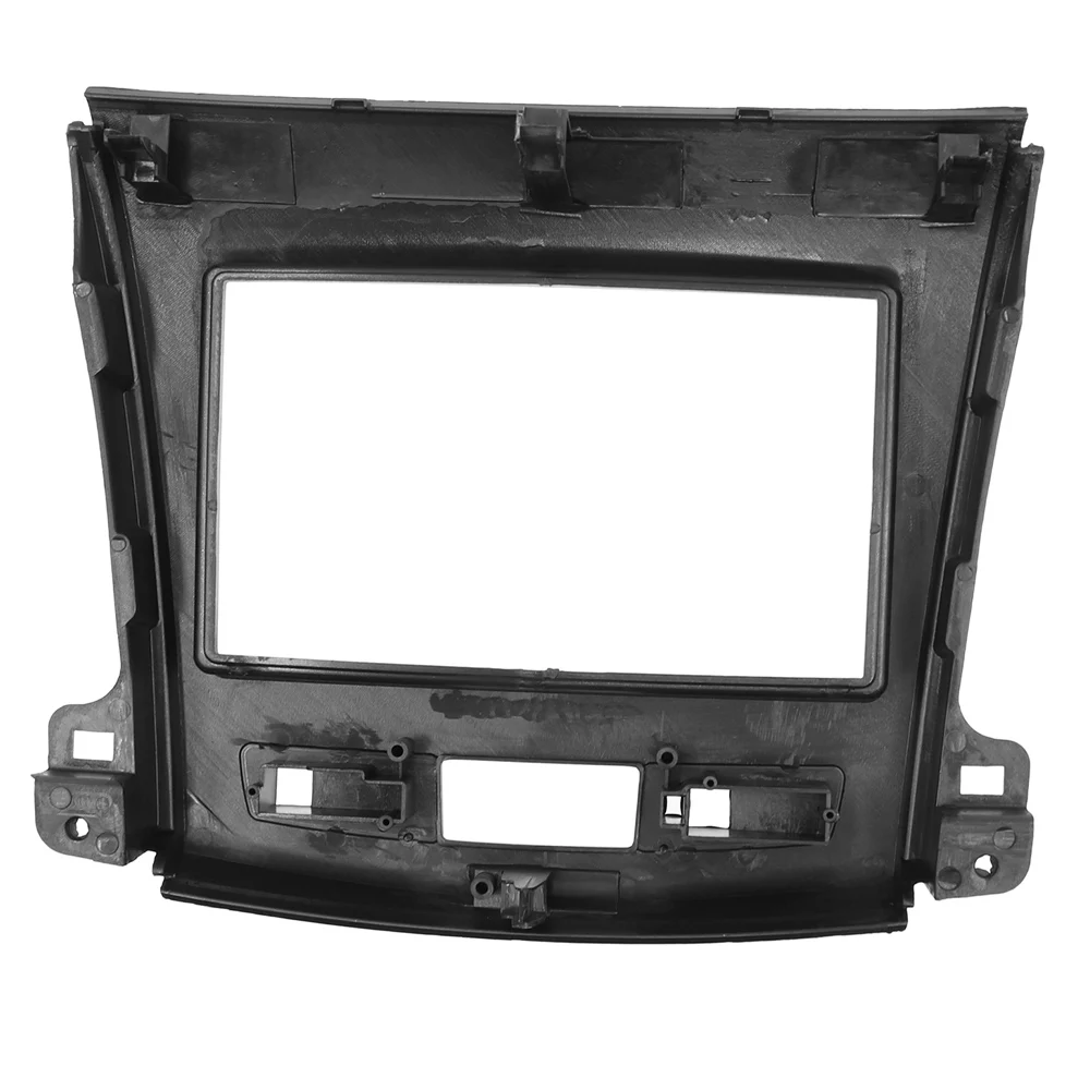 2 Din Car DVD Radio Frame Mounted Fascia For Mitsubishi Outlander 2008-2012 Adaptor Facia Panel Dash Installation Bezel Trim Kit