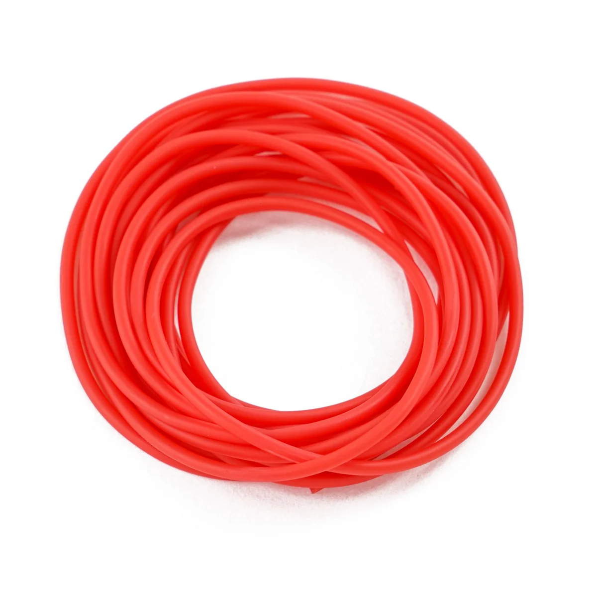 New 3m/6m/10m/20/50m Solid Core Pole Elastic Red Diameter 1.8mm Fishing Lines Latex Tube Retention Rope Fishing Tackles