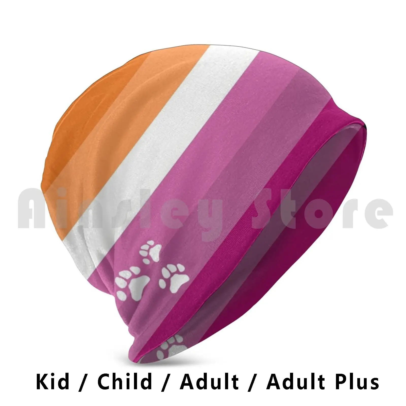 

Pride Beanies Pullover Cap Comfortable Love Women Paw Furry Happy Month Celebrate Happiness Win