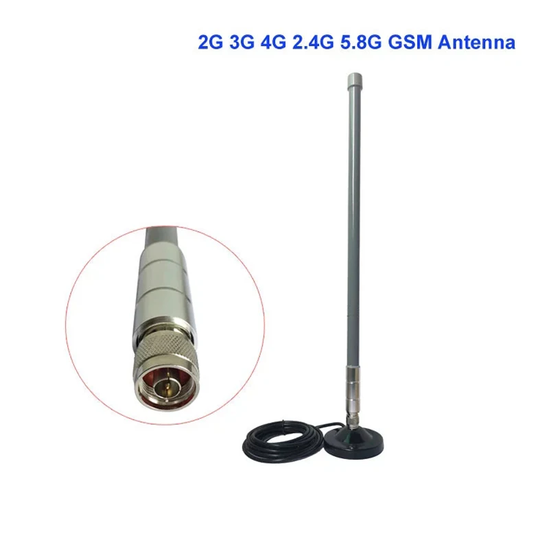 Imagem -05 - Antena de Fibra de Vidro Direcional 824 Mhz ou Peças da Antena Exterior 50cm 8dbi Omni de 960-900mhz com Cabo