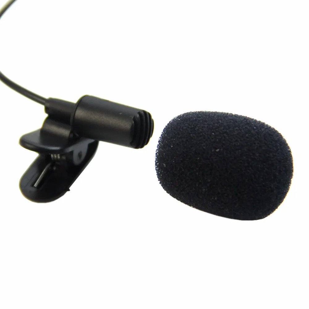 Mini Portable Microphone Condenser Clip-on Lapel Mic Wired Mikrofon/Microphone for Laptop PC​​​​​​​