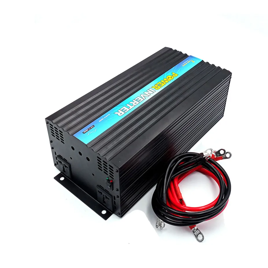 CE&ROHS approved ,dc 24vto ac 100v-120v/220v-240v 4000w/4kw ,peak 8000w pure sine wave  solar inverter,built in 20A charger