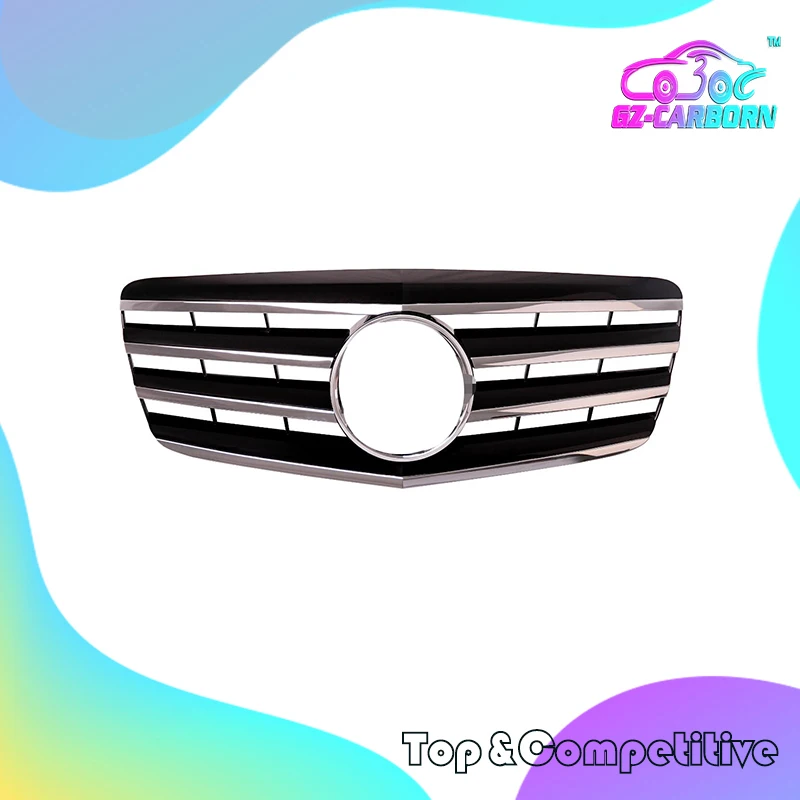 

2007-2009 For Mercedes Benz E-Class W211 Grill CL Style Black/Silver/White/Chrome Front Racing Grille