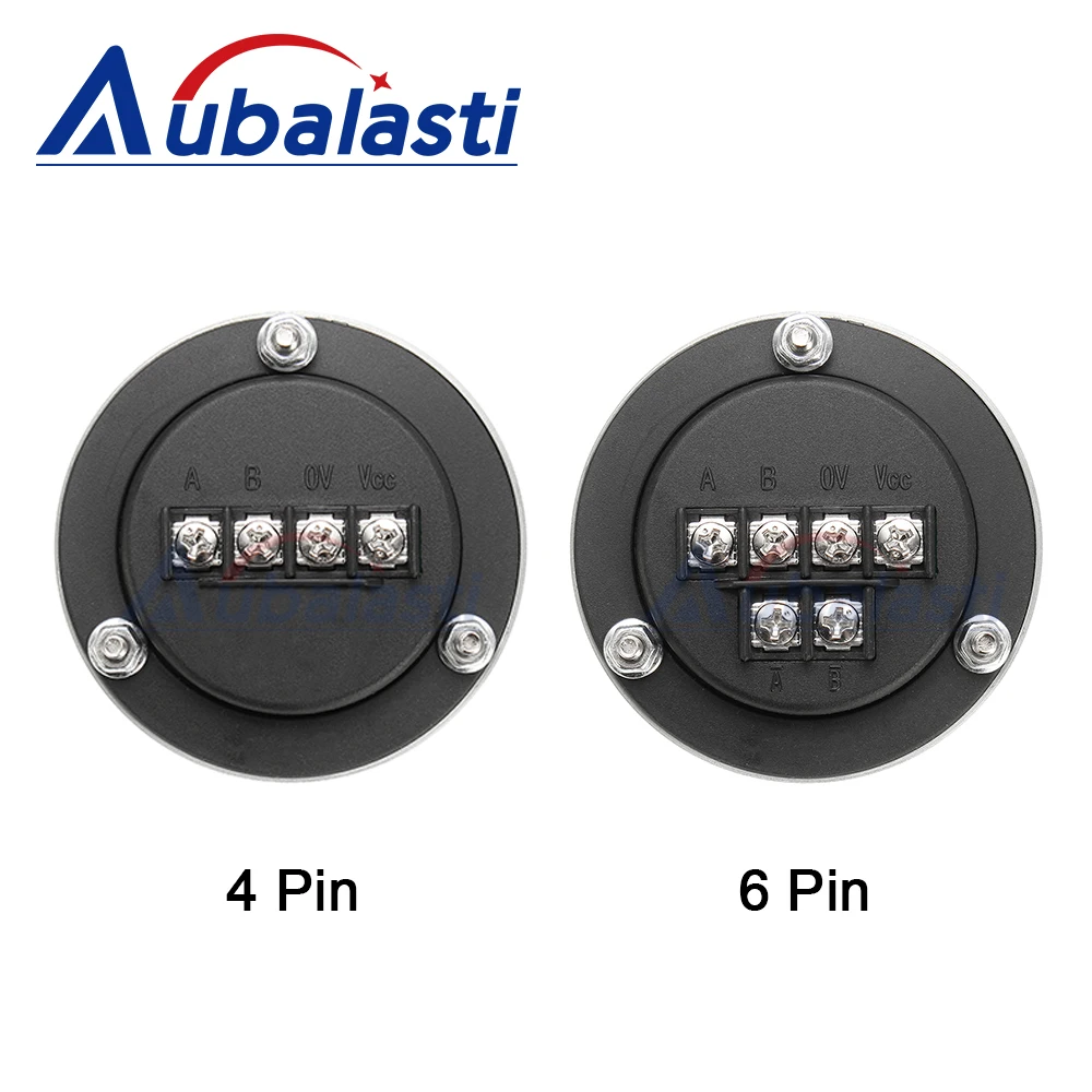 Aubalasti نك نبض عقارب Dia.60mm 80 مللي متر نبض 100 DC5V 6 دبابيس 4 دبابيس ل ماكينة بتحكم رقمي بالكمبيوتر دليل نبض التشفير جينيراتو