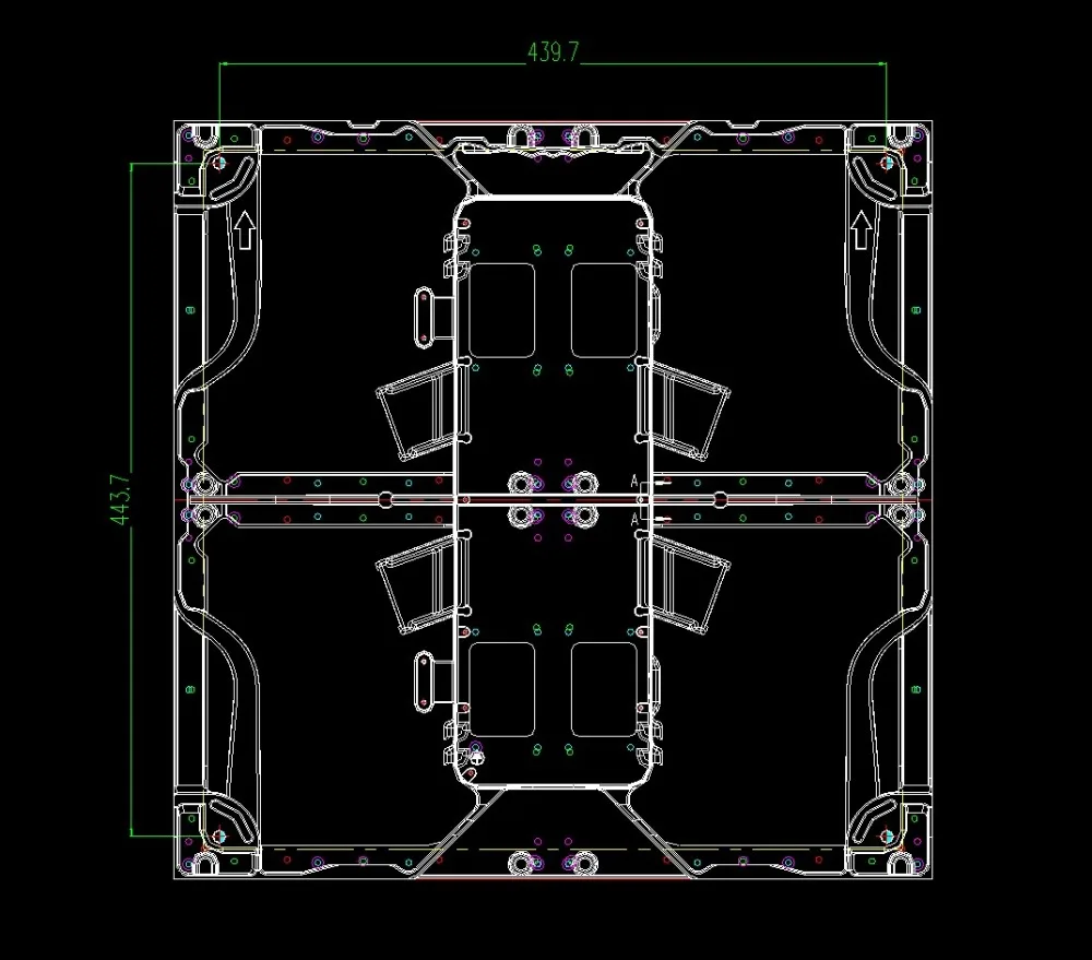 P3.91 indoor rental mini LED display