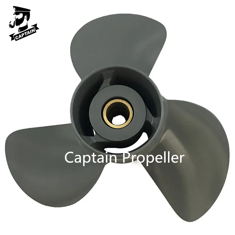 Captain Propeller 13 3/4x13 Fit Honda Outboard Engine BFP60A BF75 BF90 BF115A Aluminum 15 Tooth Spline RH 58130-ZW1-013AH
