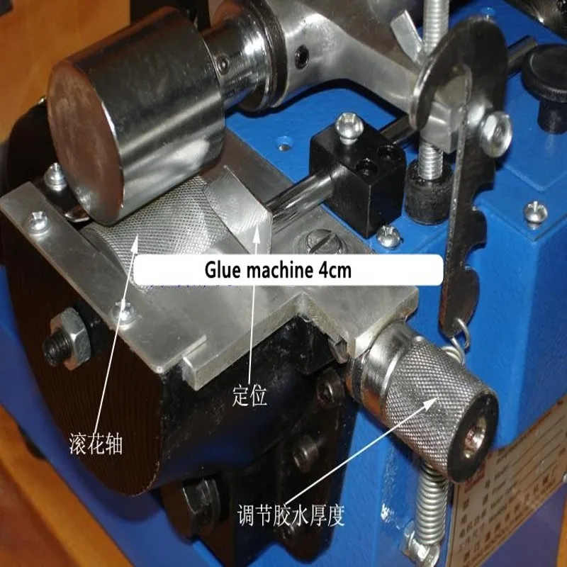 4cm Length Automatic Gluing Machine Glue Coating Machine