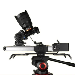 Motorized Micro 2 Camera Slider Track Dolly Motor Slider Rail System Portable Travel Video Slider For DSLR BMCC RED ARRI Mini