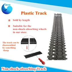 Plastic Track for Robot Tank ChassisNon-shock-absorbing Chain Pedrail Thread Wheel for Crawler Caterpillar Tracked Vehicle