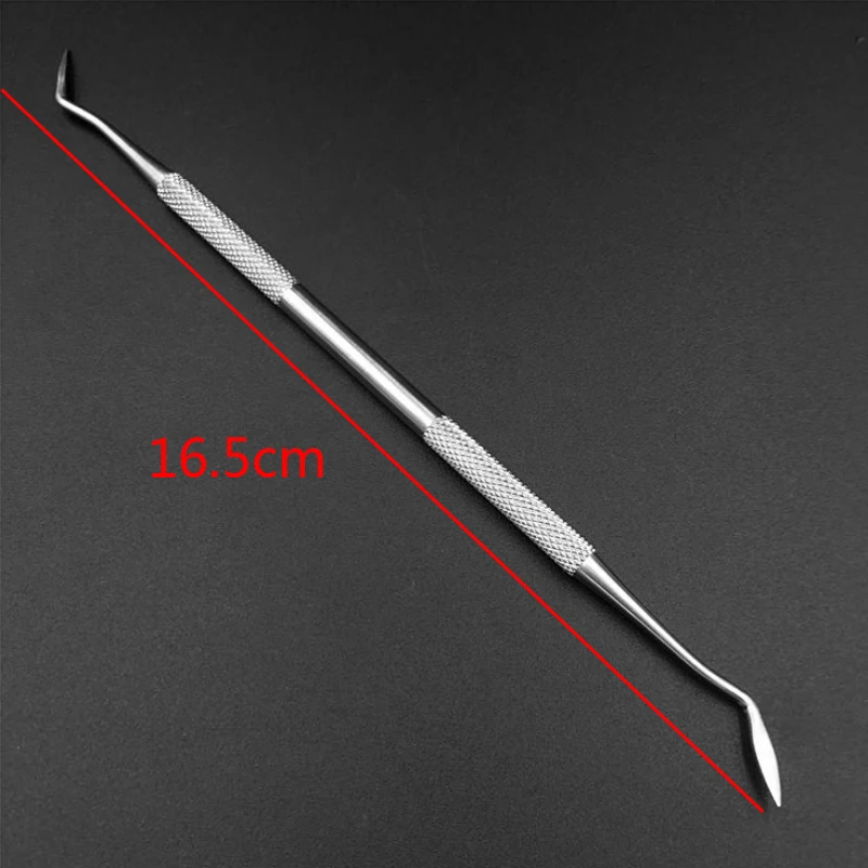 1Pc Stainless Steel Dentist Clean Tools Dental Mirror Double Probe Sickle Hoe Tooth Cleaner Dental Tool Products Oral Care Tool