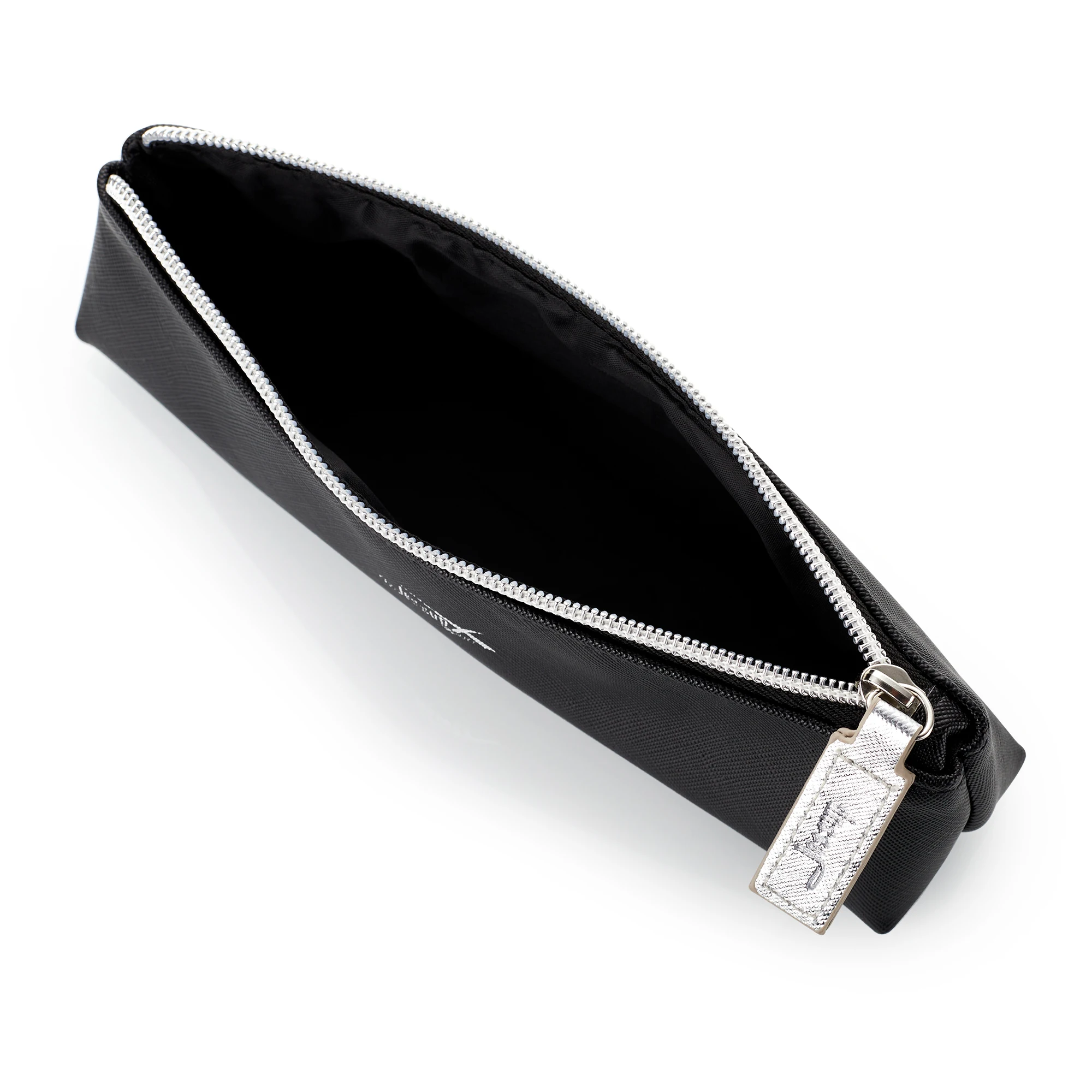 Jessup Schwarzes Kosmetiktaschen-Aufbewahrungsset für Make-up-Zubehör, Damentaschen, Make-up-Werkzeuge, Reise-Beauty-Case, PU-Leder