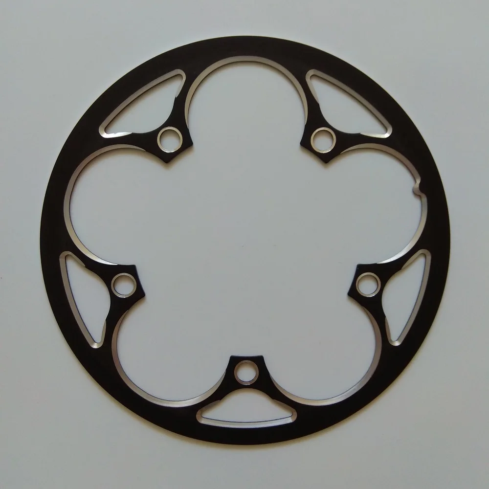 TRUYOU 130 BCD Bike Chain Protector 44T 46T 48T 50T 52T 53T 56T 58T 60T Wheel Guard Protect Chainring Cover Aluminum Alloy