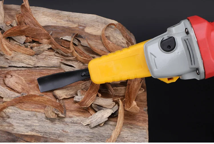 

Electric angle grinder woodworking chisel woodworking carving knife wood carving bonsai root carving tool electric wood carving