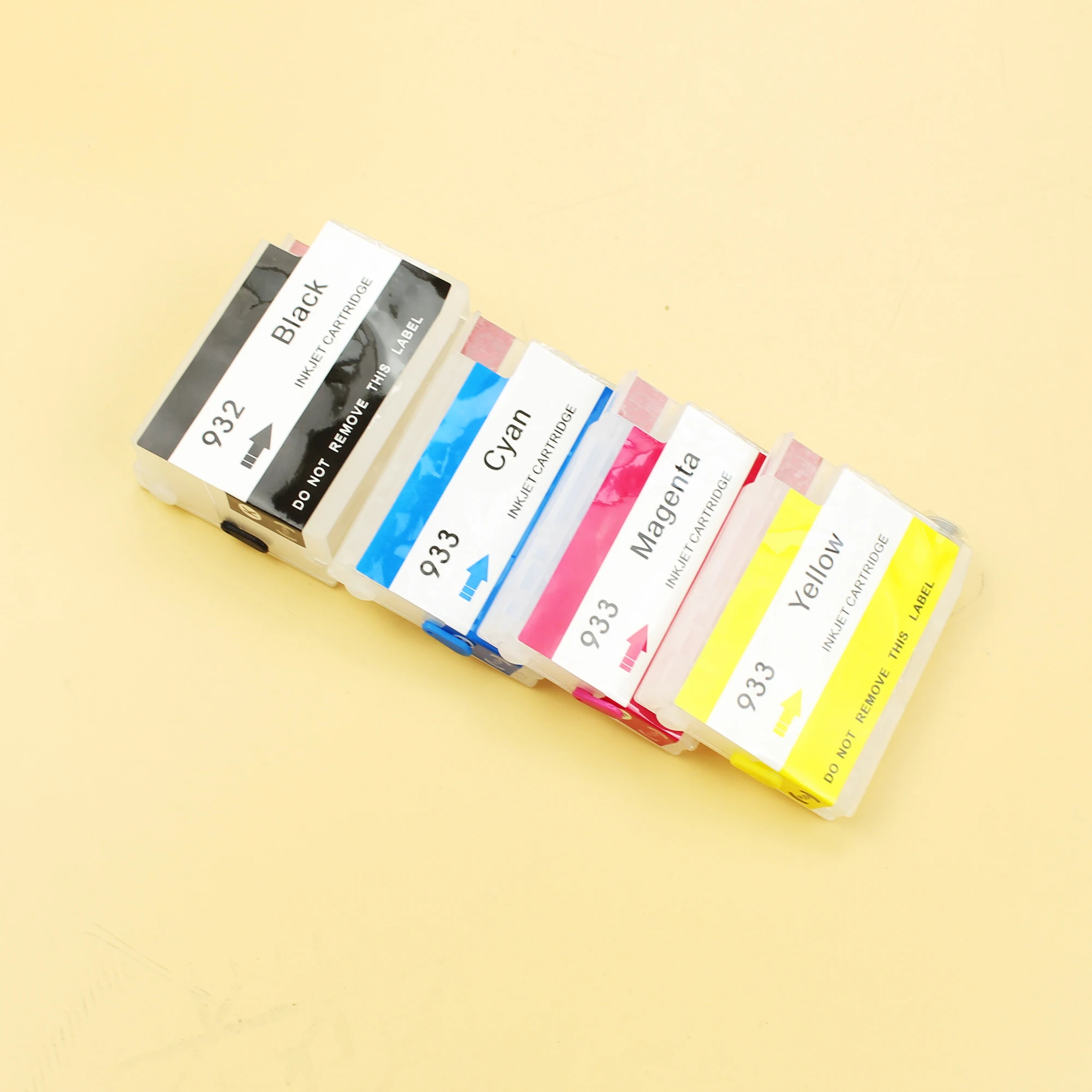 HP932 933 Refillable Ink Cartridge with Chip for HP Officejet 6100 6600 6700 7610 7110 7612 Printer