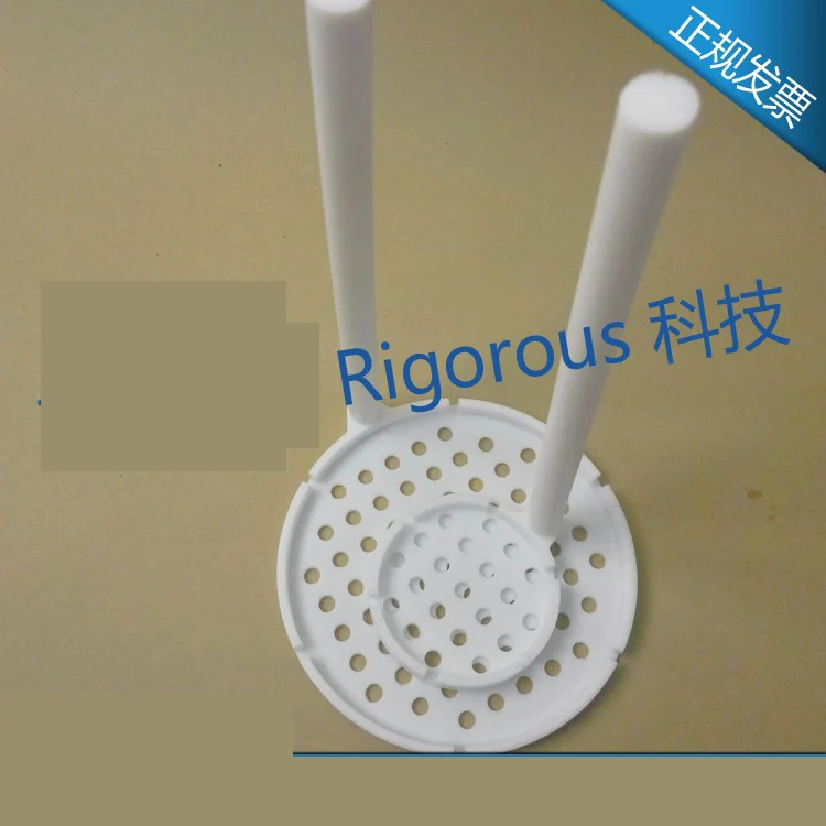 

2 Inch PTFE Cleaning Flower Basket Cleaning Rack Mould Tetrafluoro Groove Development Degumming Etching Flower Basket