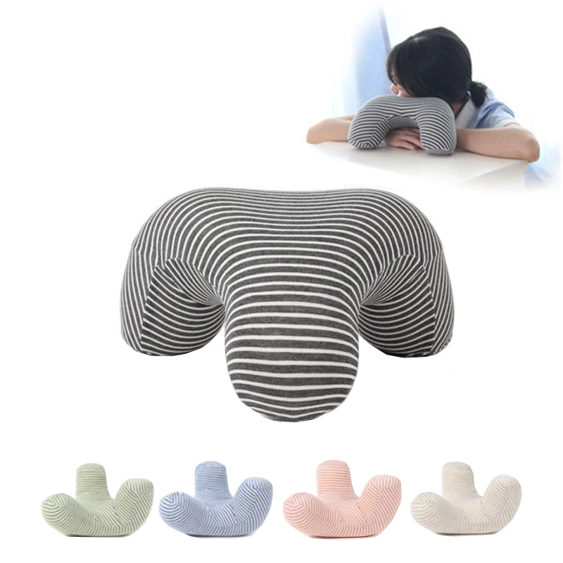 

Slow Rebound Memory Foam Pillow Anti Pressure Hand Numb & Protect Neck Pillow Office Nap pillow Napping Pad Support Lying Pillow