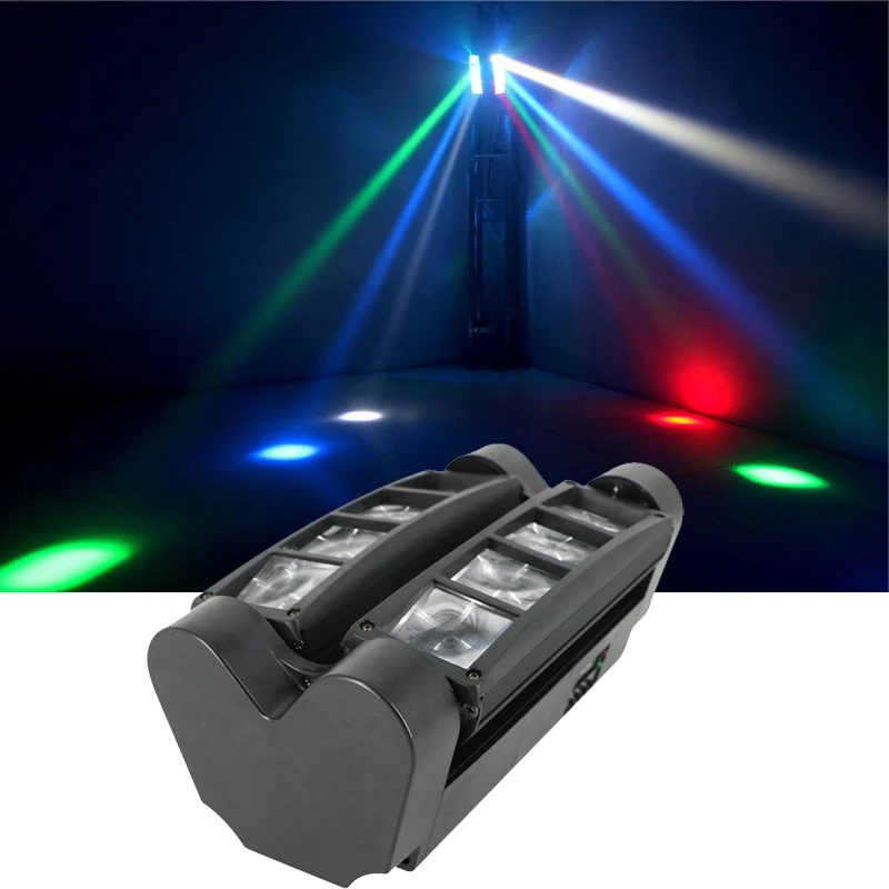 Disco Led Dj Light Led Beam Spider Moving Head Light buon uso per Party KTV Bar Show Home Entertainment Dance Night Club