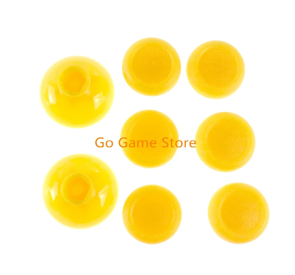 1 conjunto para controlador ps4 preto 8 em 1 para xbox um analógico joystick apertos tampas polegar vara joystick tampa apertos