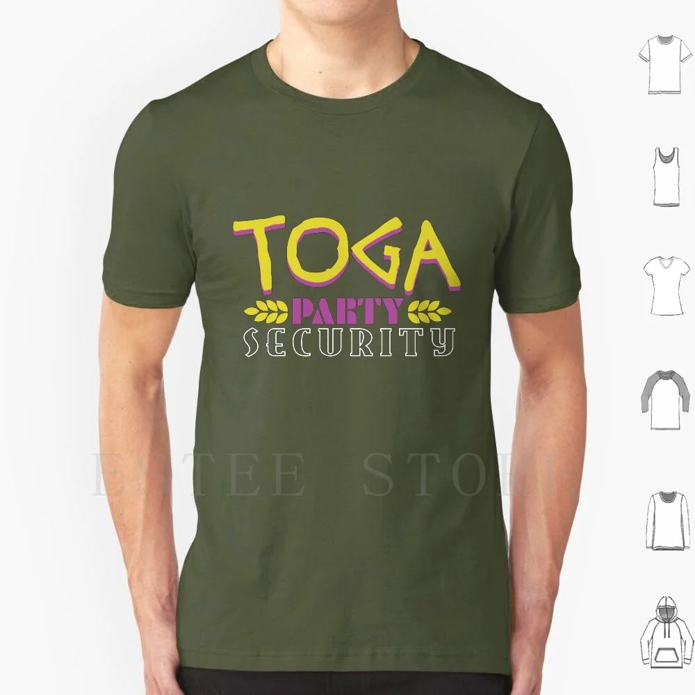 Toga Party Security Roman Greek Frat College Party T Shirt Men Cotton 6xl Toga Party Security Roman Greek Frat College