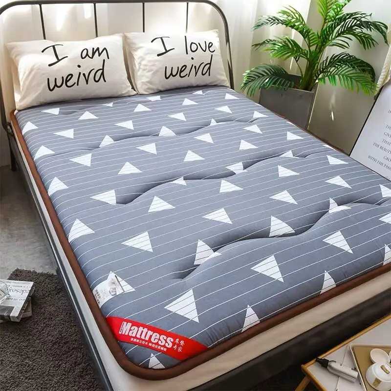 Comfortable Soft Fold Tatami Mattress student dormitory single double Bedding Mattress Topper Tatami Thick Warm Cotton Mattress