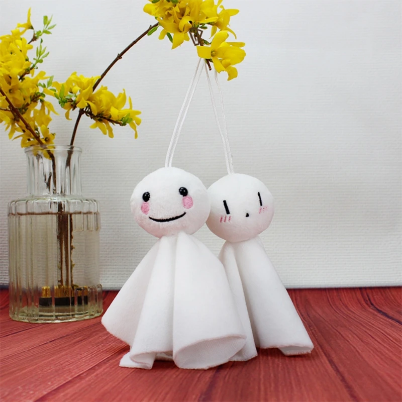 

Japanese Teruterubozu Cute Plush Sunny Doll Toy Cosplay Pendant Hanging Ornament Keyring Decoration Gift for Girls