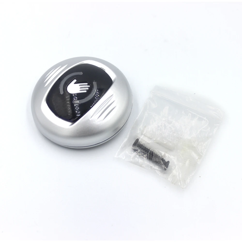 Picture 7: Circular Hand Wave No Touch Sensor Switch with Microwave detector Contactless Infrared Exit Button for Access Control System