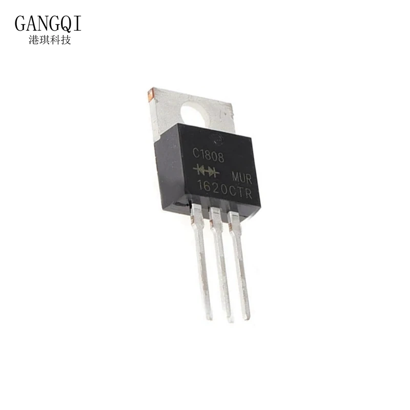 10pcs/lot New MUR1620CT MUR1620CTG MUR1560G MUR1520G MUR1660G MUR1620 1620CTG TO-220 16A 200V Schottky/fast Recovery Diode